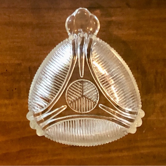 Vintage art deco glass candy dish or dish for trinkets - Picture 1 of 4